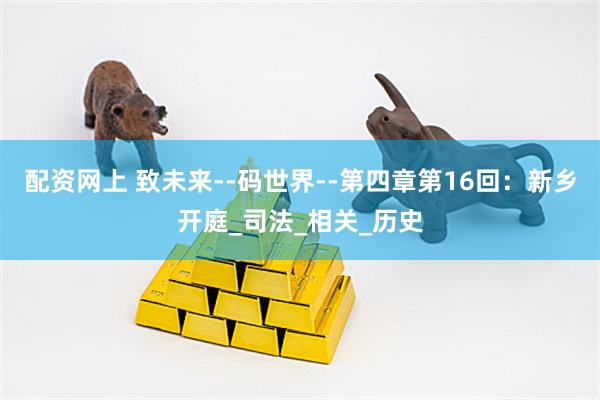 配资网上 致未来--码世界--第四章第16回：新乡开庭_司法_相关_历史